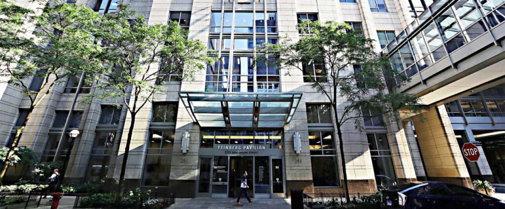 Feinberg Pavilion, Northwestern Memorial Hospital, exterior