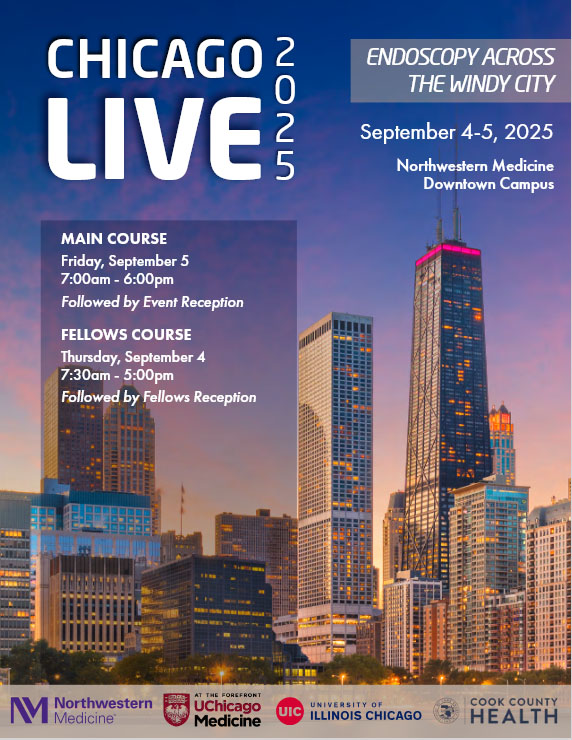 Chicago Live 2025 brochure cover